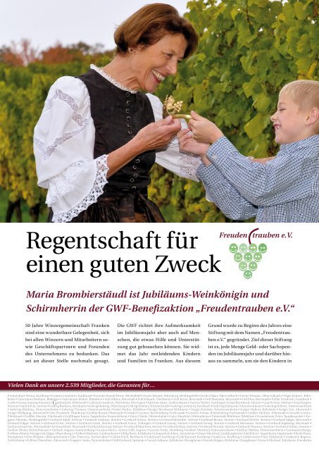50 Jahre GWF - GWF-Frankenwein