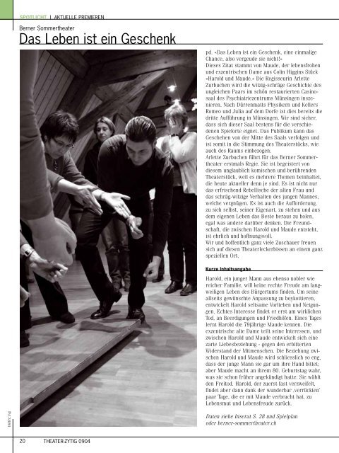 Ausgabe 0904.pdf - Theater-Zytig