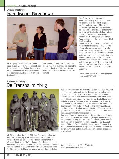 Ausgabe 0904.pdf - Theater-Zytig