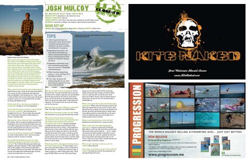 TIPS FOR VIEWING - The Kiteboarder Magazine