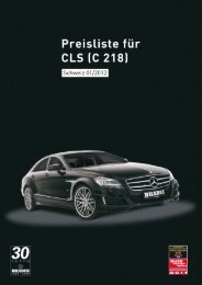 BRABUS Krawatte mit BRABUS Logo und Schriftzug