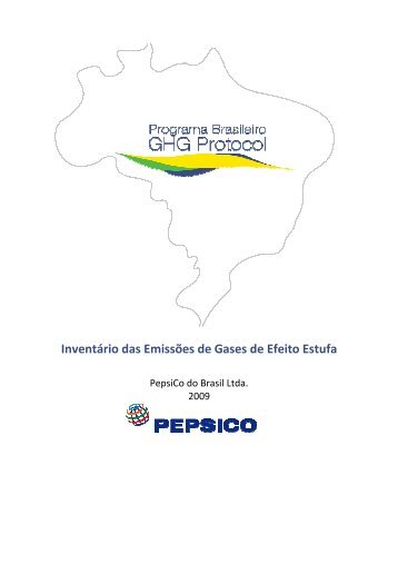 Pepsico 2009 - Programa Brasileiro GHG Protocol