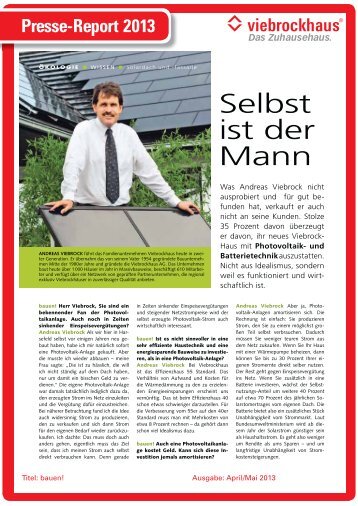 Selbst ist der Mann - Viebrockhaus