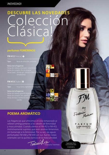 Catálogo de perfumes nº 21 - FM GROUP