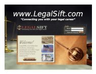 LegalSift Instructions