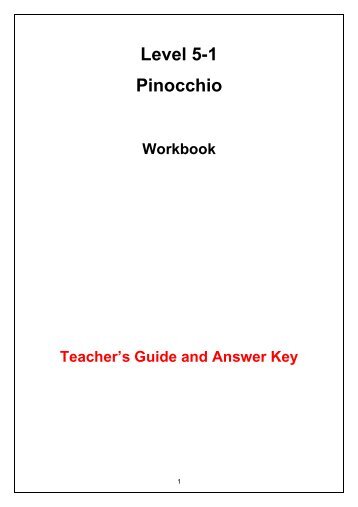 Level 5-1 Pinocchio