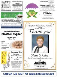 Courier - Traill County Tribune