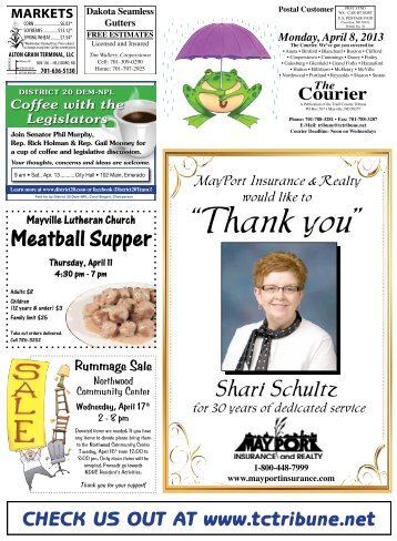 Courier - Traill County Tribune