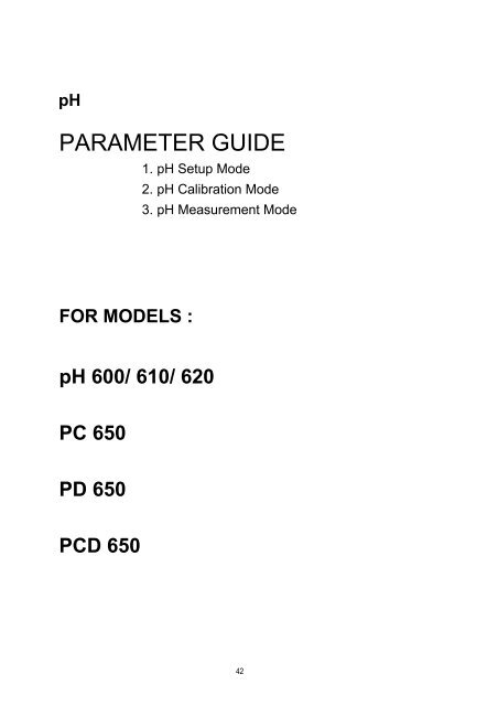 Instruction Manual - Cole-Parmer