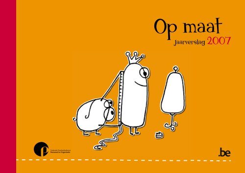 Op maat (PDF, 3.66 MB) - Fedweb