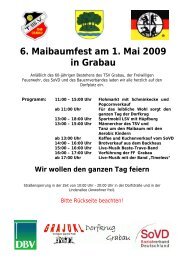 6. Maibaumfest am 1. Mai 2009 in Grabau