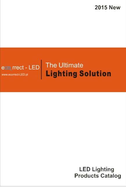 LED Einbauleuchten - Downlights Modelle 2015