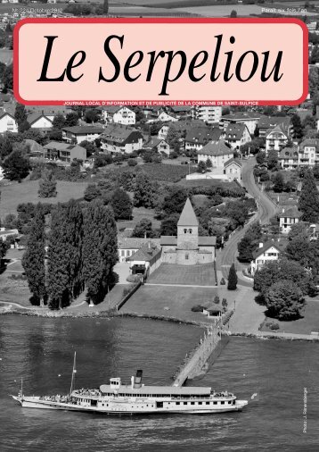 No 224 - Octobre 2012 [PDF, 6.00 MB] - Commune de St-Sulpice