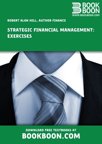 Strategic Financial Management: Exercises - kosalmath