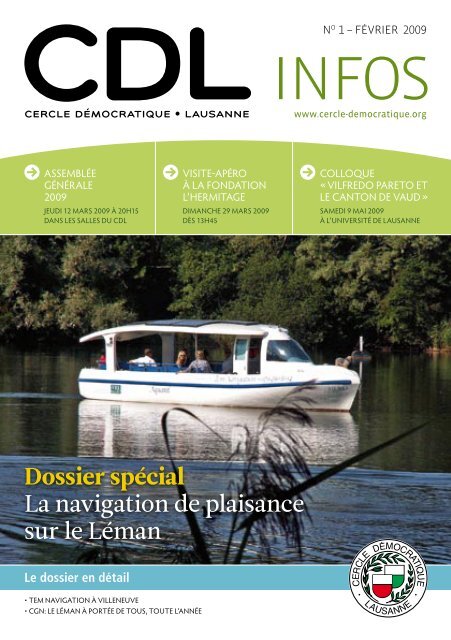 FÃ©vrier 2009 - Cercle DÃ©mocratique Lausanne