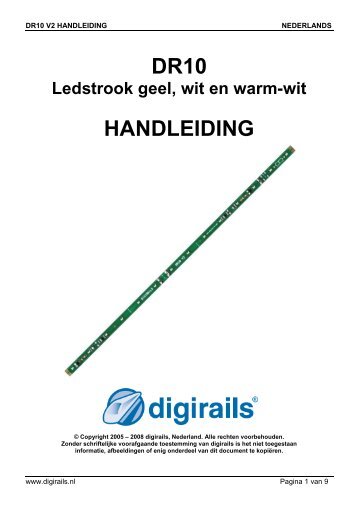 DR10 HANDLEIDING - Digirails