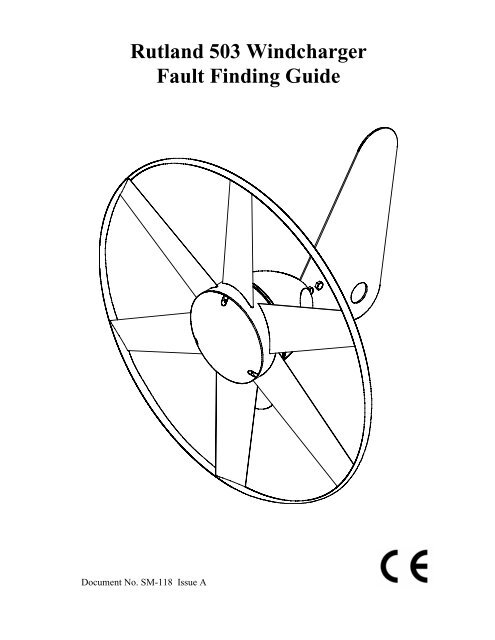 Rutland 503 Windcharger Fault Finding Guide - Marlec Engineering ...