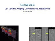 3D Seismic Imaging Concepts and Applications - GeoNeurale