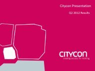 Presentation (pdf.) - Citycon