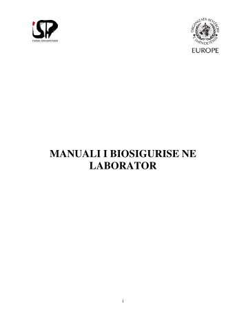manuali i biosigurise ne laborator - libdoc.who.int - World Health ...