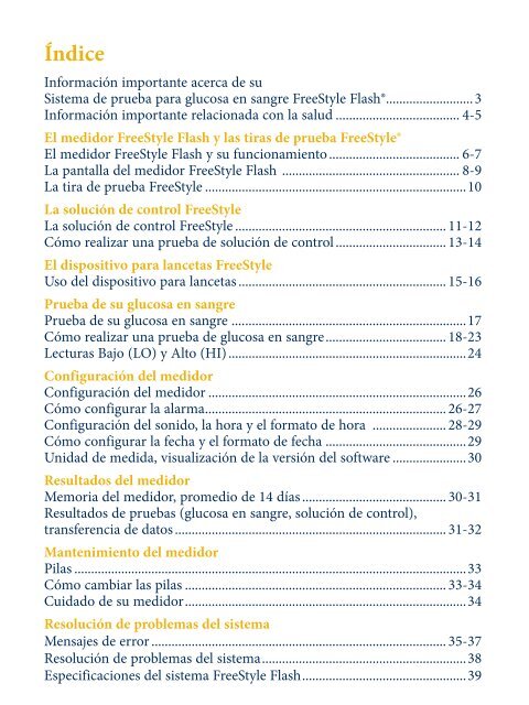 Owner's Booklet Manual del propietario - HealthWarehouse.com