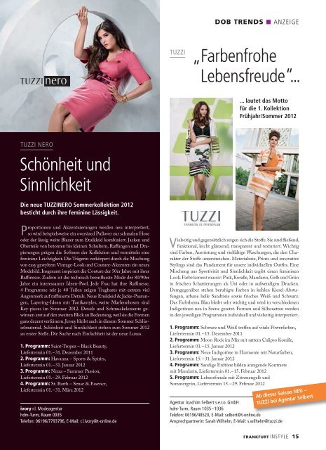 Ausgabe 02 / 2011 - Häuser der Mode