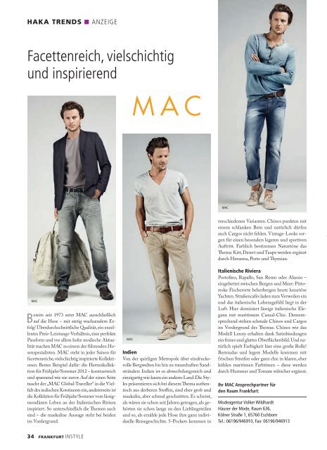 Ausgabe 02 / 2011 - Häuser der Mode