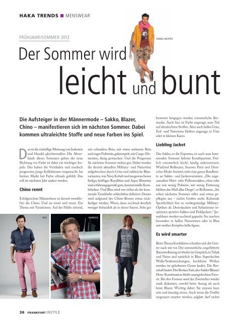 Ausgabe 02 / 2011 - Häuser der Mode