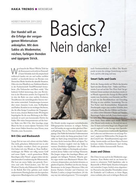 Ausgabe 02 / 2011 - Häuser der Mode