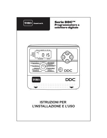 ISTRUZIONI PER L'INSTALLAZIONE E L'USO - LIWATEC AG