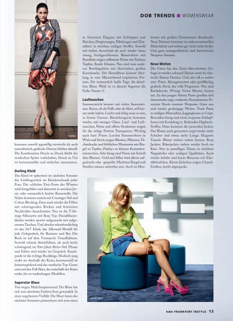 Ausgabe 02 / 2012 - Häuser der Mode