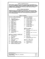 TACBOC STANDARD DETAILS