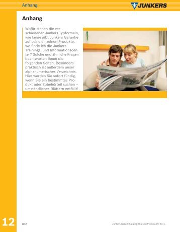 Junkers Werkspreisliste Kapitel 12 ... - Heizungs-Discount