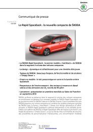 La Rapid Spaceback - D'Ieteren Lease