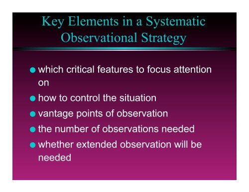 Qualitative Analysis