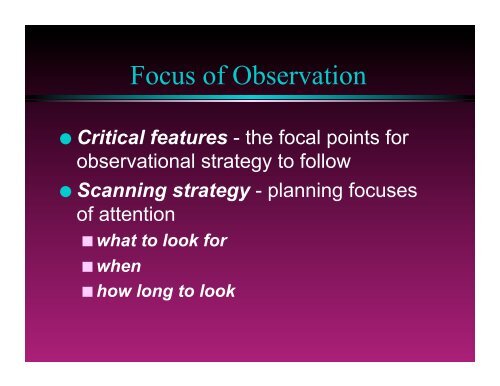 Qualitative Analysis