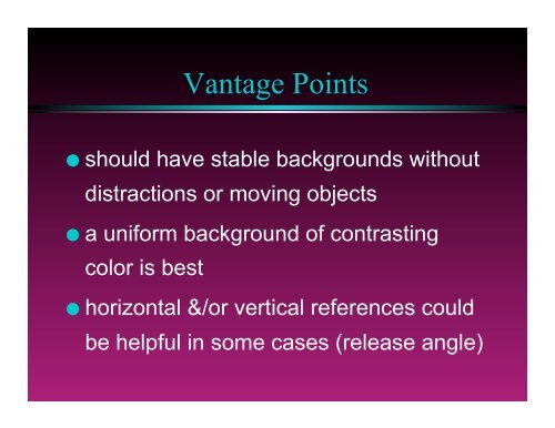 Qualitative Analysis