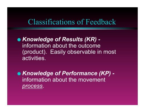 Qualitative Analysis