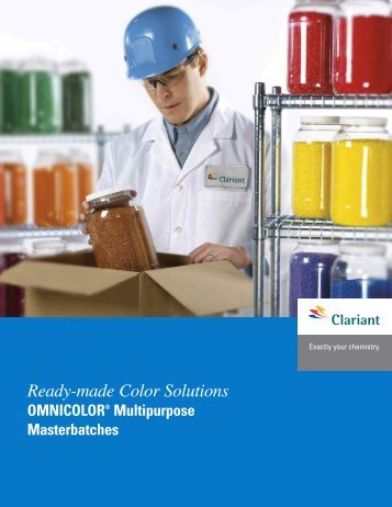 Ready-made Color Solutions OMNICOLORÂ® Multipurpose ... - Clariant