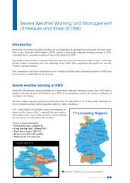 Severe Weather Warning and Management of Pressure and Stress ...