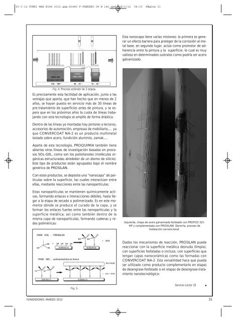 FUNDICIONES FERREAS Y NO FERREAS EN ARENA ... - Metalspain