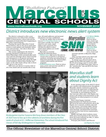 CENTRAL SCHOOLS - Marcellus Central School District