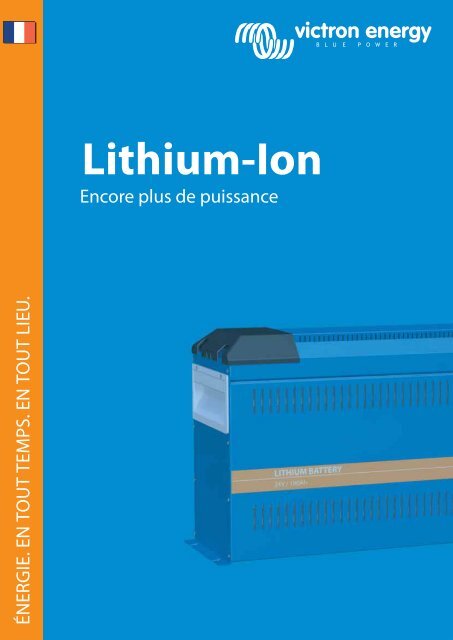 Brochure batterie Lithium ion.pdf - UCHIMATA SAILING SERVICE