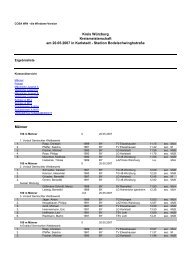 Männer Kreis Würzburg Kreismeisterschaft am 20.05 ... - jantilly.de