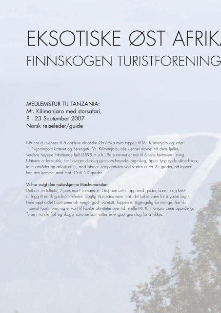 Nr. 2 2006 - Finnskogen Turistforening