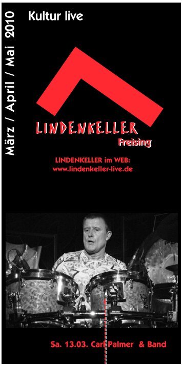 Programmheft März - Mai 2010 - Lindenkeller