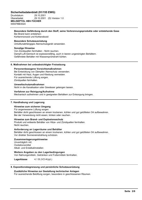 7636316 sicherheitsdatenblatt.pdf - Dentabo.de