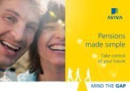 Pensions made simple - Mind the Gap Pension Calculator