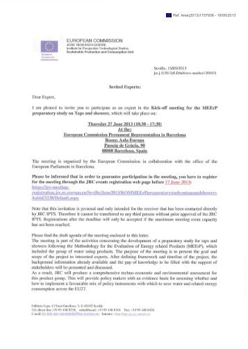 invitation letter - CESA