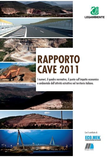 RAPPORTO CAVE 2011 - Legambiente